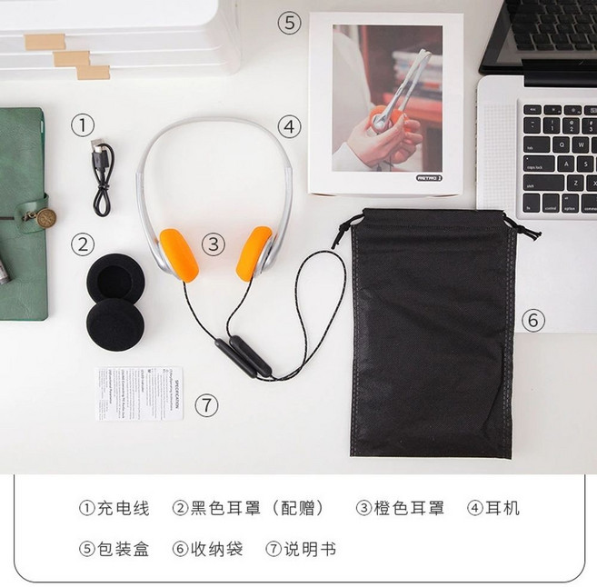 스피도 수영 코마개, Retro1 Bluetooth 헤드셋에는 포장이 함께