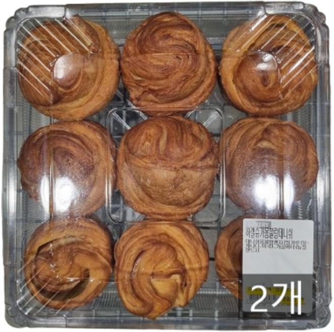 트레이더스 몽블랑 데니쉬 페스츄리 9입 /단품