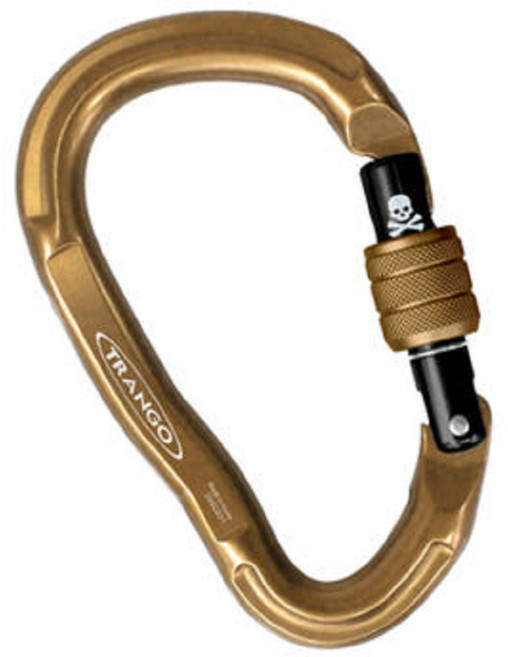 트랑고 에이치엠에스 키 락/TCHK-01/HMS K LOCK/카라비너, 1개, 브라운