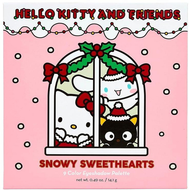 THE CREME SHOP The Créme Shop x Hello Kitty And Friends Snowy Sweethearts 아이섀도우 팔레트 256931, 1
