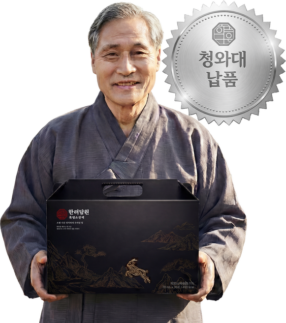 한려담원 기력회복 흡수빠른 보약 흑염소 진액 흑염소즙 엑기스 70ml 30포, 30개