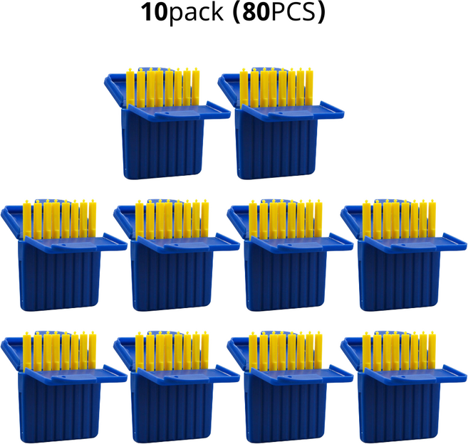 스타키 왁스 가드 필터 청소 도구 보청기 클리어 귀지 제거 귀 후비개 청소기 1.5mm, 10개
