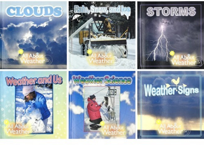All About Weather 날씨 영어책 초등 과학 영어 논픽션 AR 3점대 6종 택1, B