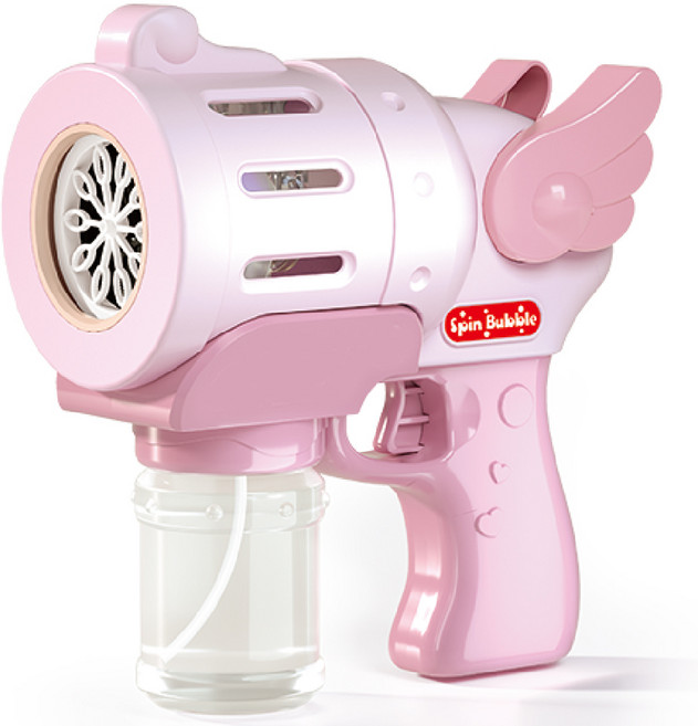 스윗엔젤 10구 자동버블건, 스윗엔젤-핑크, 1개