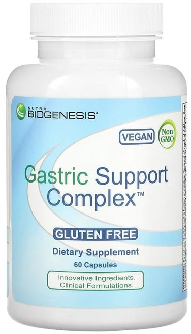 Nutra BioGenesis 위 지원 복합체 캡슐 60정 NBG-10221, 1개 - 쿠팡