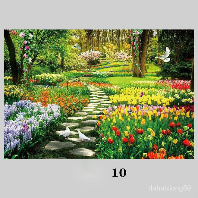 뮤럴벽지 산수숲 풍경패치 방수벽화 창의배경벽화 폭120/150/180/210/300cm, 숲 10, 긴 120cmX 높이 80cm