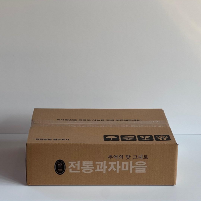 추억의 간식 밀보리 쌀 가락 오꼬시 강정 선물용 박스, 3박스, 450g