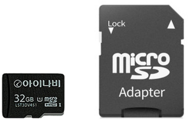 아이나비 블랙박스 메모리카드 microSD, 32GB, 1개