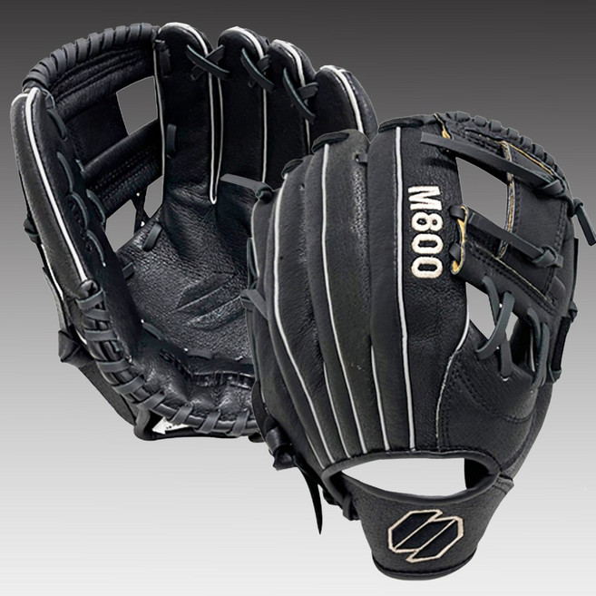 야구글러브 천연가죽 성인용 아동용 투수 내야수 외야수 가능 프리미엄 글러브, 1개, 우투(오른손잡이)