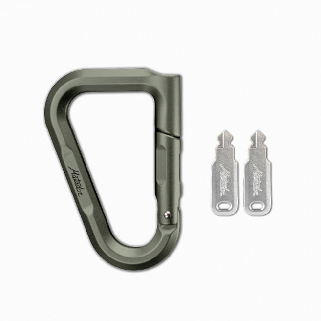 마타도르 베타락 카라비너자물쇠 Travel Lock MATQLL001, 쉐도우 그린(Shadow Green), 1개