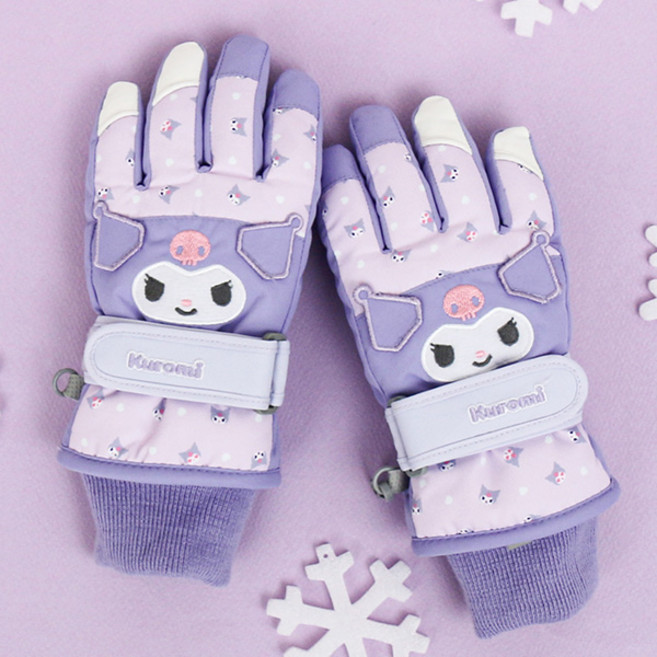 쿠로미 스키손가락장갑 [입체패턴-50052] [Q0424]