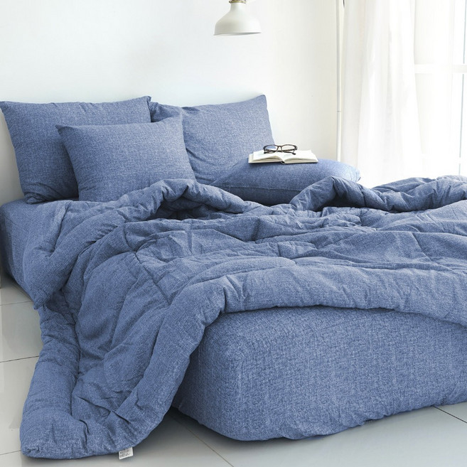 스코홈 데이린 사계절 차렵이불 매트리스커버 3종 세트 높이 40cm