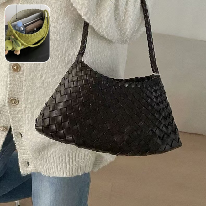 메쉬 짜임 웨빙 숄더백 호보백 버킷백 가벼운 위빙백 토트