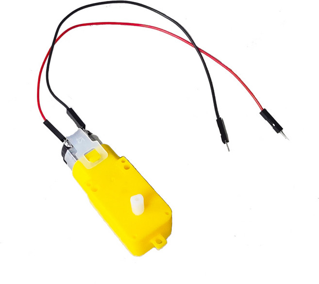 아두이노 RC카 DC모터 기어박스 점퍼선 연결형, 1개