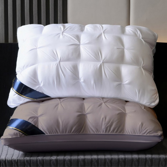 압축포장 숙면 꿀잠베개 경추베개 메모리폼 기능성 편한 호텔베개, B_밴프 리포즈베개 그레이, 1개