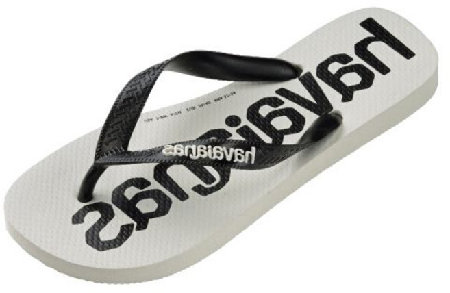 하바이아나스 탑 로고 마니아2 플립플랍 쪼리 화이트 매장정품 259324