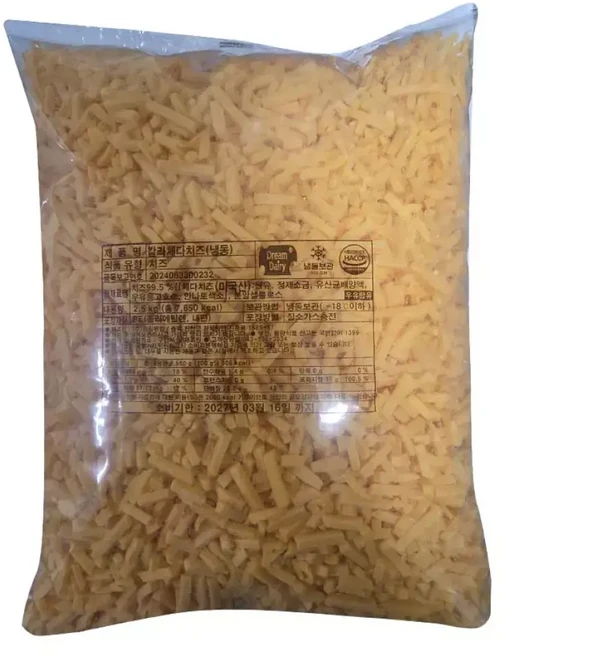 리꼬마켓 레드 체다치즈 2.5kg 칼라체다치즈, 1개