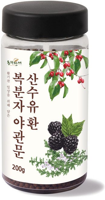 동의한재 복분자 야관문 산수유환, 200g, 1개