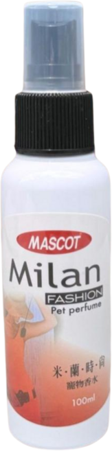 MASCOT 美克米蘭時尚寵物香水100mL 貓狗適用 花香香水, 1個