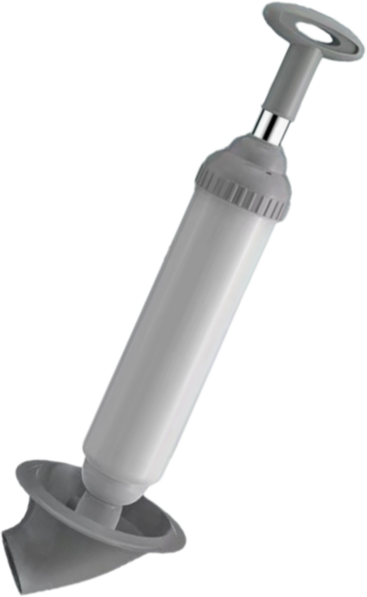 데이온스 변기 뚫어뻥 펌프 압축기, 그레이