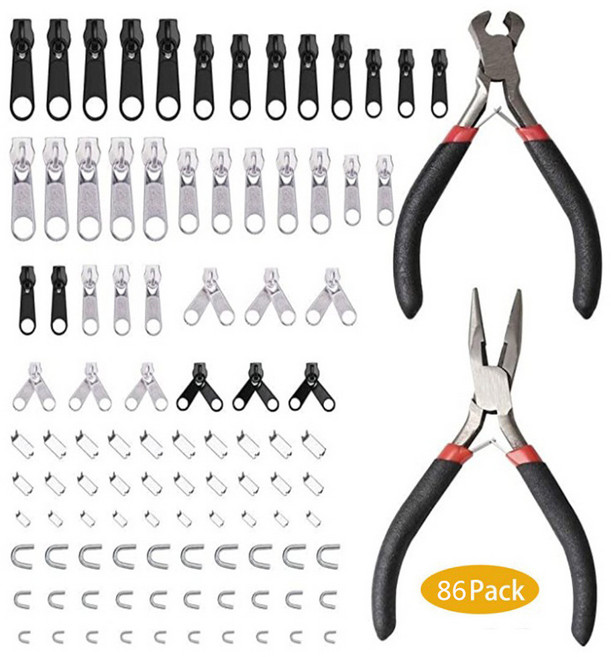 시소시소 셀프 지퍼 수리 세트 수선, 1개, 1세트