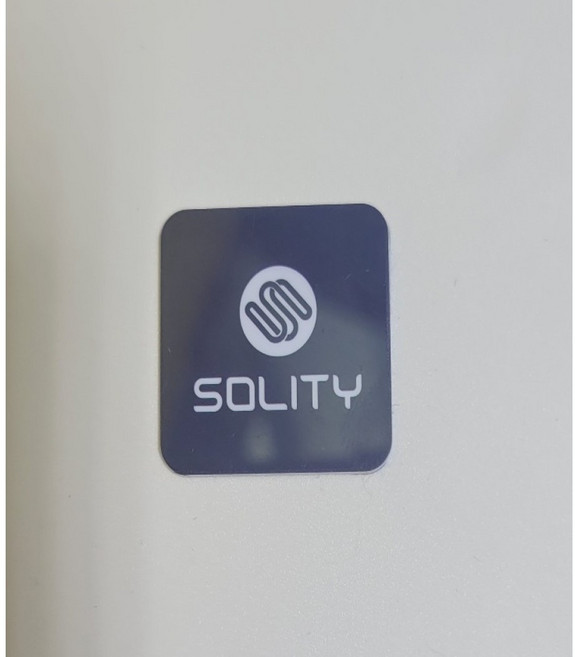 솔리티 도어락 호환 번호키 카드1장/ 출입용 RFID 카드키, 1개, 솔리티스티커부착형형