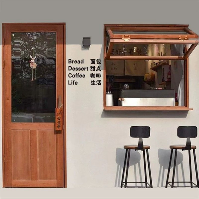 폴딩창문 원목 맞춤제작 카페 오픈창 인테리어 샷시, 폭 0.6미터 미만, 1개