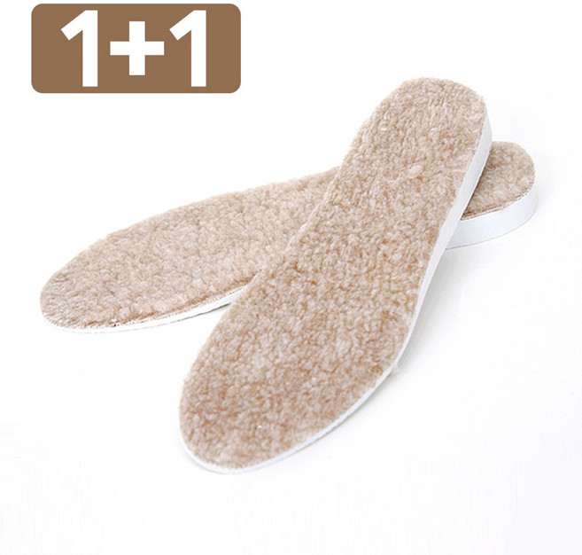 보보스 국산 키높이 1.5cm 털깔창 겨울 부츠 여성 양털 양모 깔창 2세트