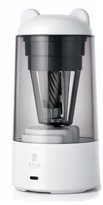 프로살림 오토베어 전동 연필깎이 점보, 1개, 화이트