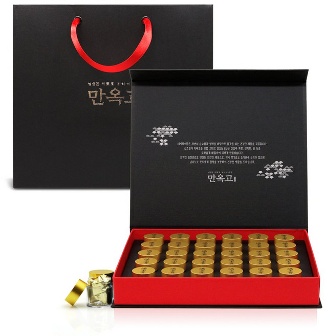 [자연줄기 만옥고] 동의보감에 수록된 최고의 국민건강선물 침향보다 좋은 부모님선물, 3박스, 120g