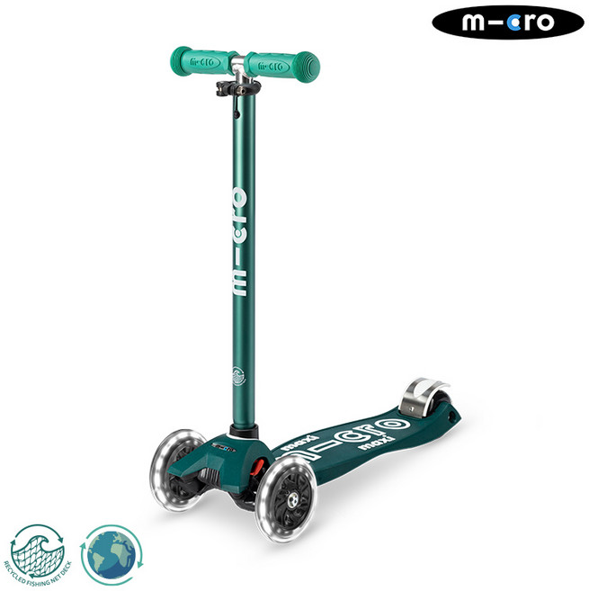 마이크로킥보드_맥시T 디럭스 LED 에코 그린, 단품, 1개