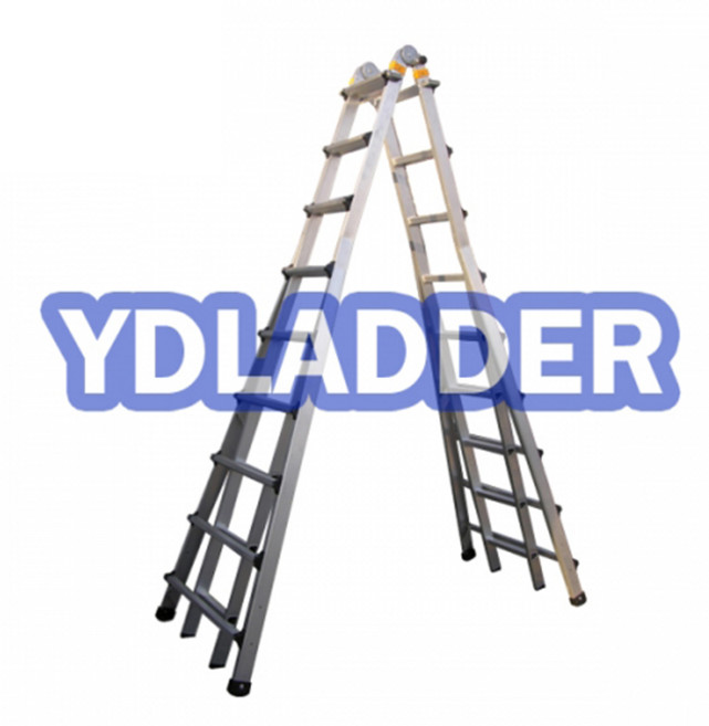 신양 KC안전인증 LS 이중 다목적 사다리 (일반형 특대형) 알루미늄 높이조절 접이식, LS사다리-9단, 1개