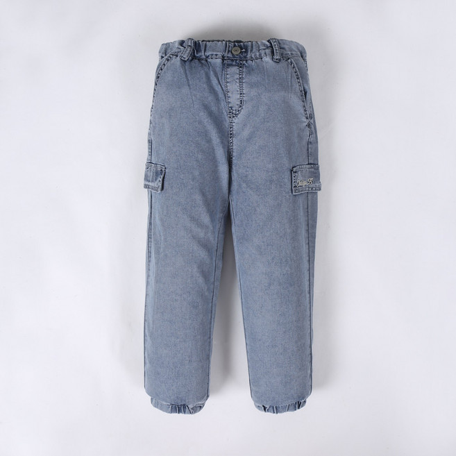 인디고키즈_ 쿨 리오셀 조거 데님팬츠 IKTJ253R1_ NC대전유성점