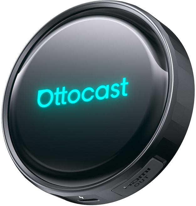 Ottocast P3 Pro 有線/無線 CarPlay & Android Auto 雙系統, 黑色