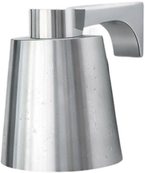 올스텐 거꾸로 양치컵 무타공 자석 스텐드 세트, 메탈 실버, 1세트