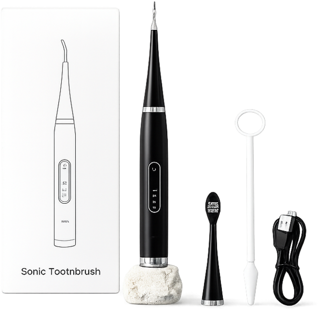 [치과공식판매] 원웨이 구강 청결기 휴대용 워터 구강세정기 무선 물치실 스타터 V1, 원웨이 치아관리기, 블랙