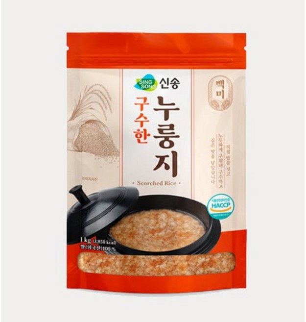 신송 구수한 누룽지, 1kg, 1개