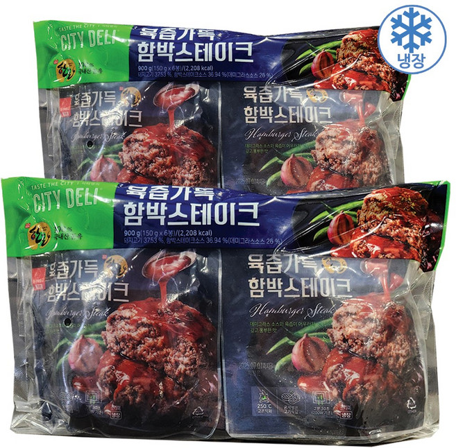 삼립 시티델리 함박 스테이크, 12개