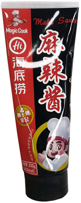 하이디라오 마라장 튜브형 만능소스, 1개, 255g