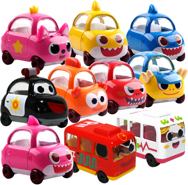 핑크퐁 카미카 10종세트, 혼합색상, 1개