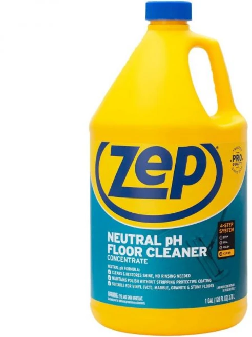 Zep Neutral PH Industrial Floor Cleaner - 1 Gallon - ZUNEUT128 - Concentrated Pro Trusted All-Purp - 쿠팡