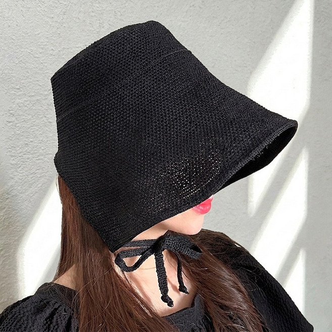 베리룸 챙넓은 모자 라탄 라피아햇