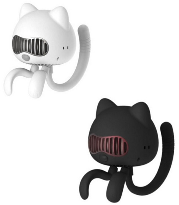 [시즌오프특가] 우리아이 안전 휴대용 선풍기 문어발 집게 유모차 거치대, 블랙, 1개