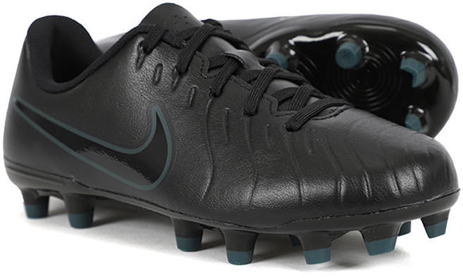 나이키 주니어 축구화 티엠포 Legend 10 Club FG 천연잔디용 올블랙