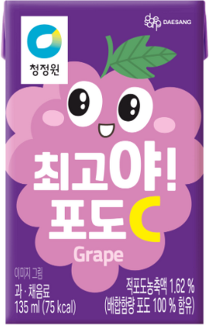 청정원 최고야 포도씨 135ml 박스, 64개