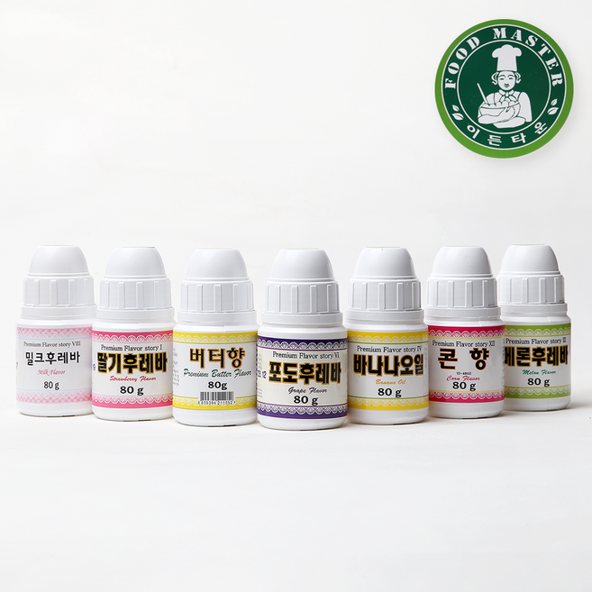 이든타운 딸기후레바 콘향 포도후레바 버터향 바나나오일 메론후레바 밀크후레바 치즈후레바 80g, 1개