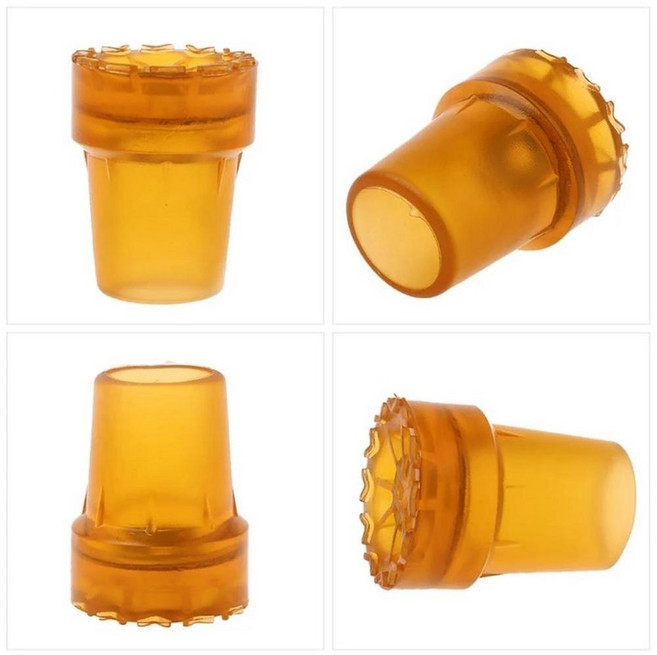 러버 워킹 하이킹 스틱 트레킹 폴 보호대 목발 패드