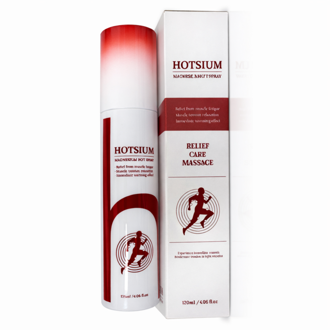 핫슘 뿌리는 마그네슘 핫 스포츠 스프레이 120ml, 1개