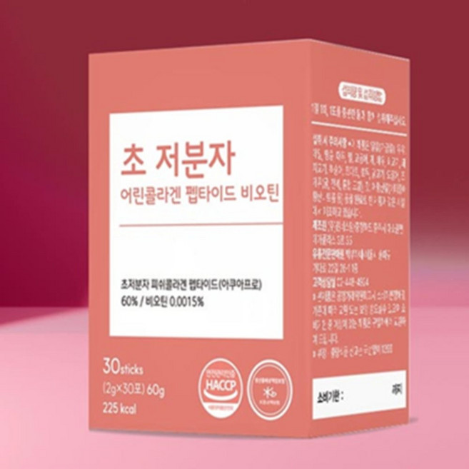 다비샵 초 저분자 어린콜라겐 30포 비타민콜라겐 어린저분자콜라겐 콜라겐비오틴 비타민c콜라겐 저분자콜라겐비타민c, 1개, 2g