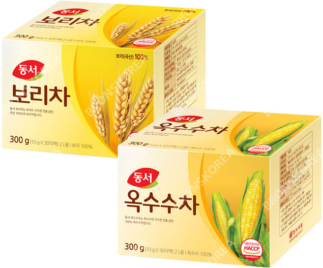 동서 보리차 30T+옥수수차 30T 식수용